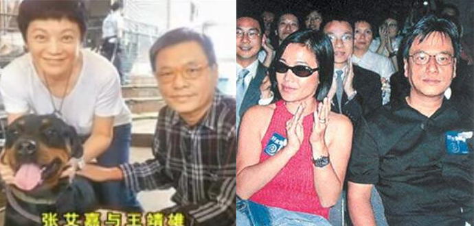 张艾嘉和老公王靖雄年轻时的合影 张艾嘉和老公王靖雄年轻时的合影
