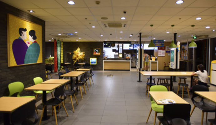 学生合伙开快餐店
