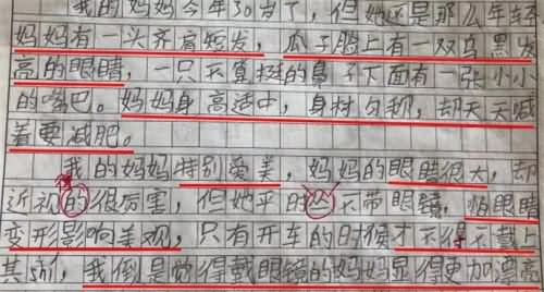 揭妈短的小学生作文内容