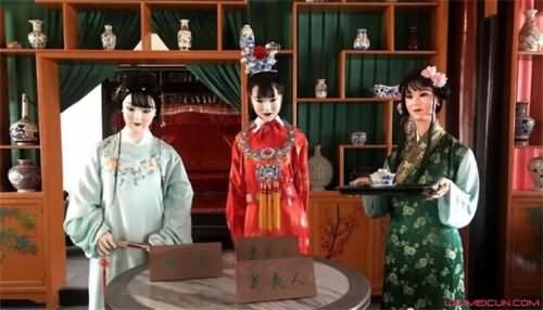 大观园塑像吓小孩是怎么回事