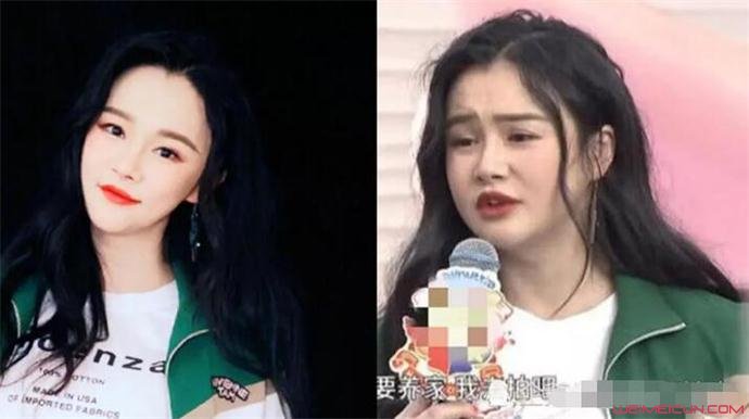 冉莹颖孕前孕后判若两人