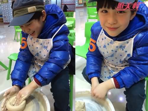 朱佳煜做陶瓷 朱佳煜做陶瓷