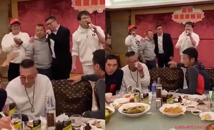 成龙曾志伟聚会画面 成龙曾志伟聚会画面