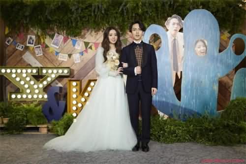 林宥嘉丁文琪结婚照