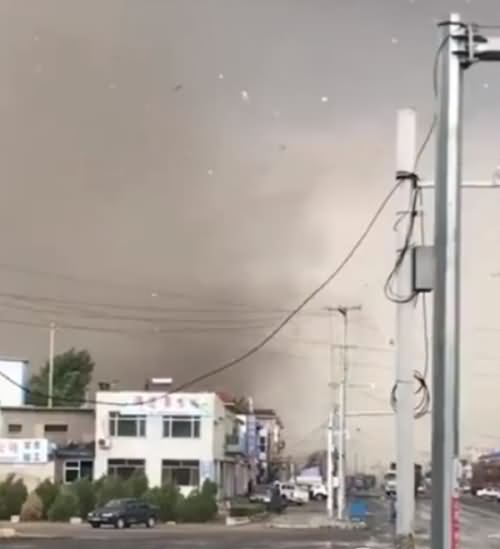 松原地震最新消息今天 震后遇龙卷风