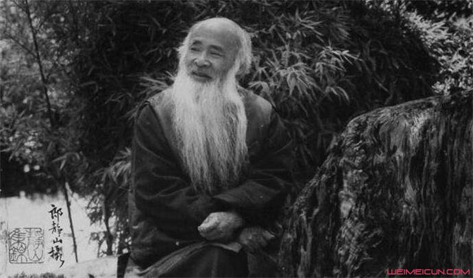 国画大家张大千先生