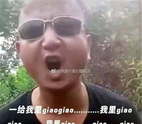 一给我里giaogiao什么意思 什么梗