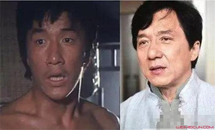 成龙双眼皮前后对比 成龙双眼皮前后对比
