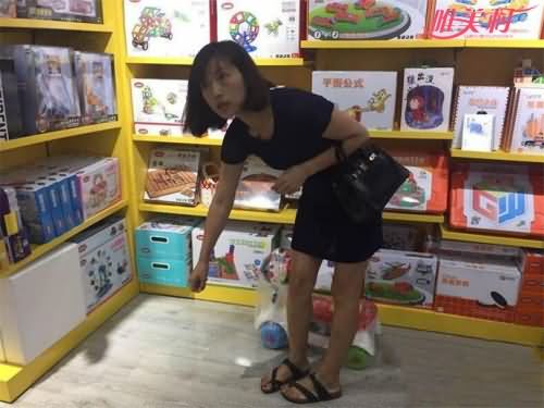 杨女士指出事发具体位置