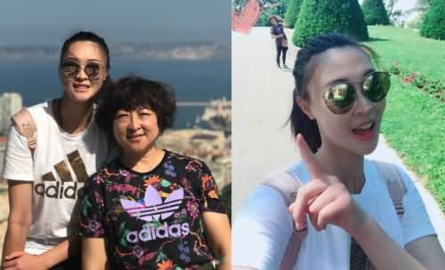 惠若琪晒旅游照 惠若琪晒旅游照