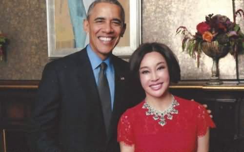 刘晓庆与奥巴马什么关系 竟能以贵宾身份会见美国总统