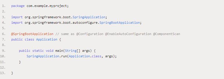 springbootapplication注解 springbootapplication注解
